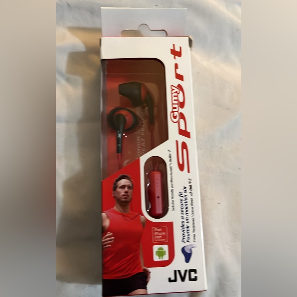 JVC gummy sport earbuds